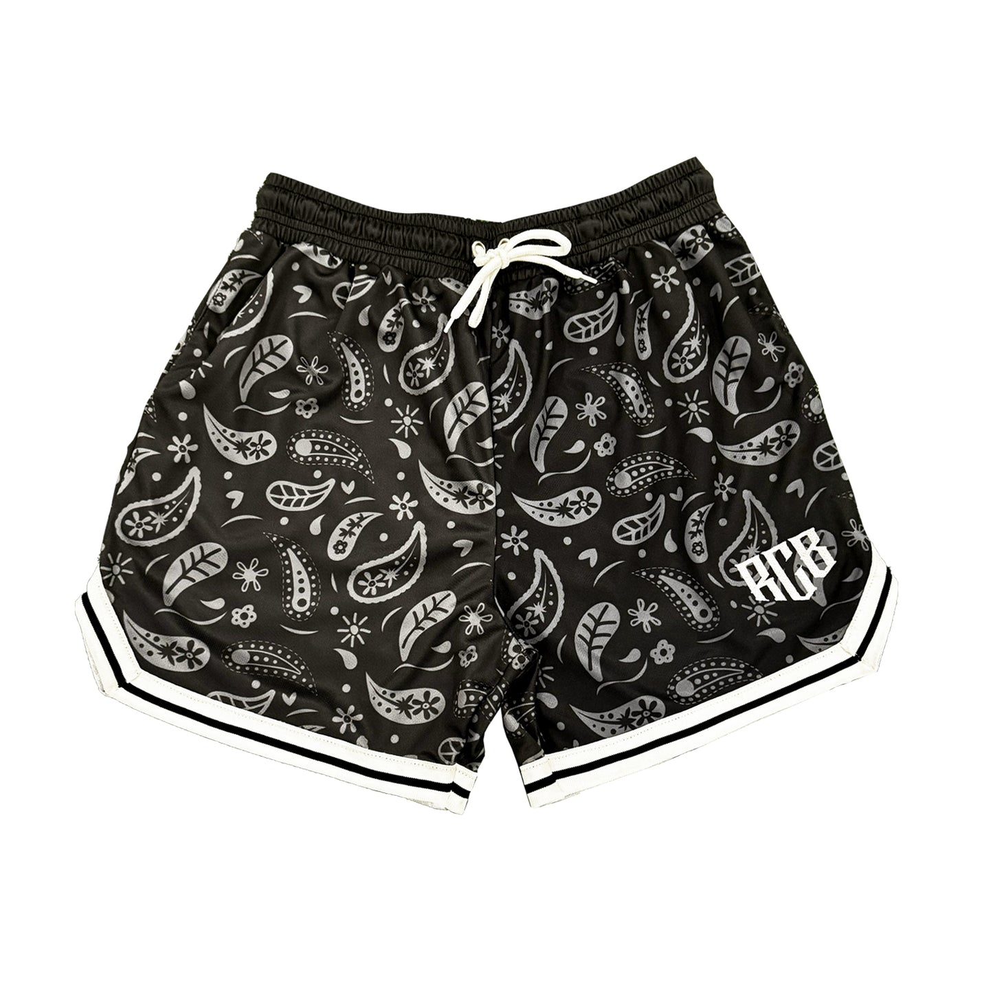 MESH SHORT black and gray | RCB