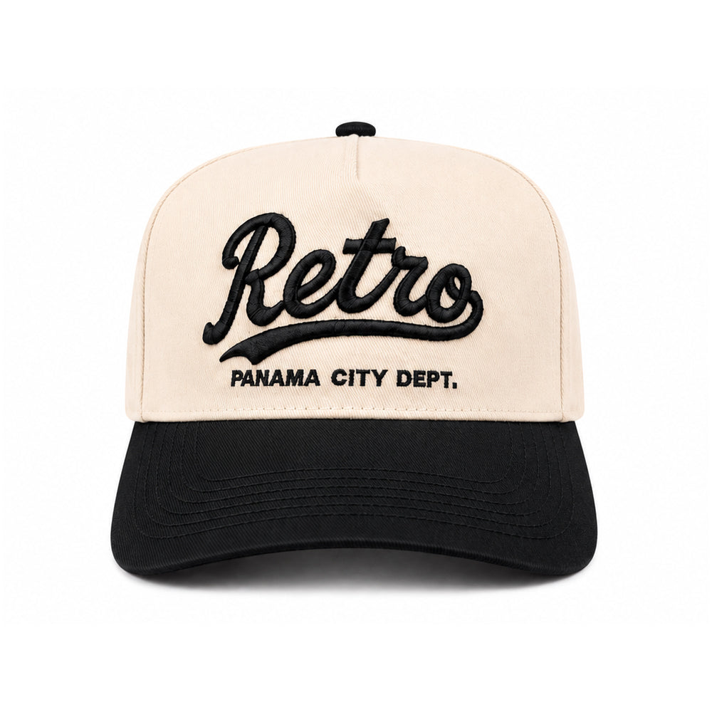Gorra Retro Panamá City Dept. - Black
