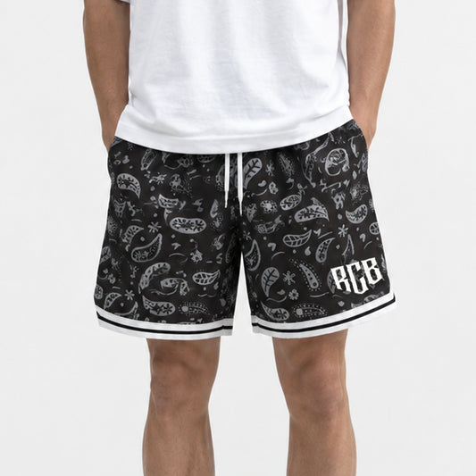 MESH SHORT black and gray | RCB