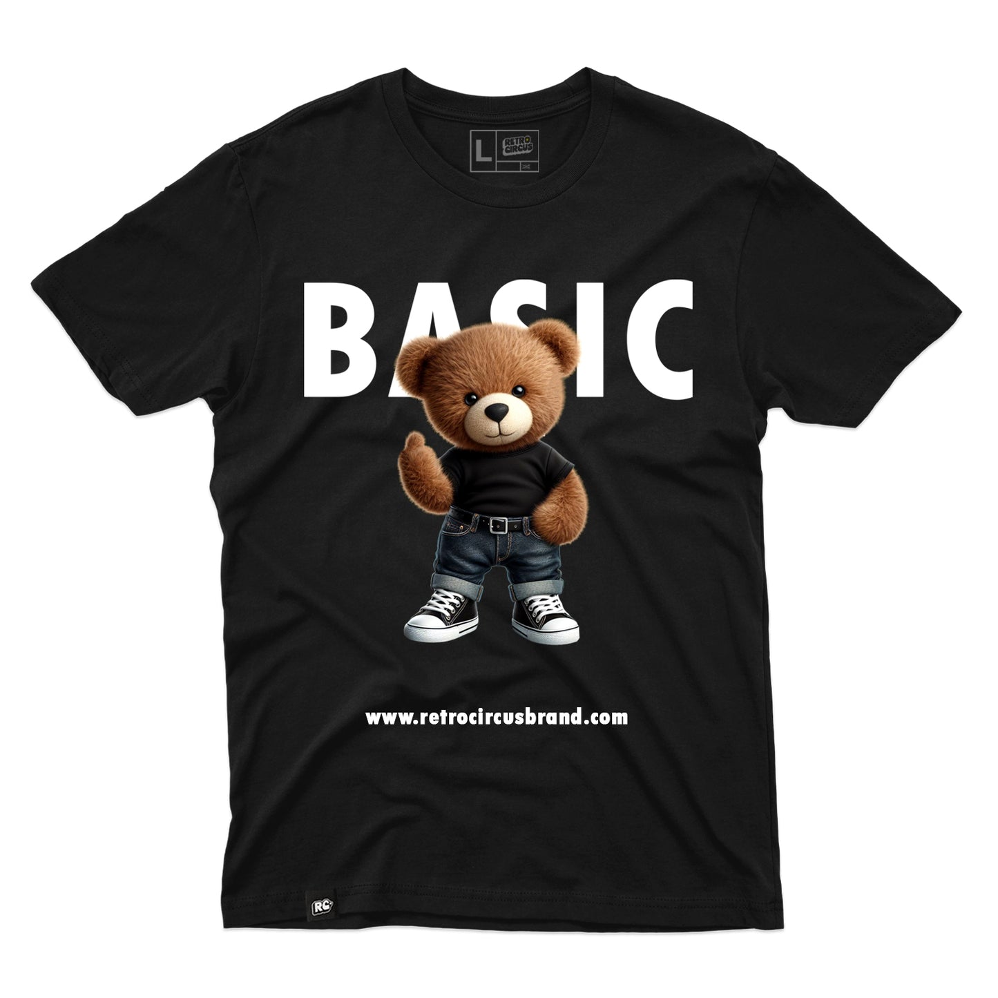 Hustler Teddy | Basic T-Shirt